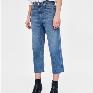 Zara high-waisted jeans